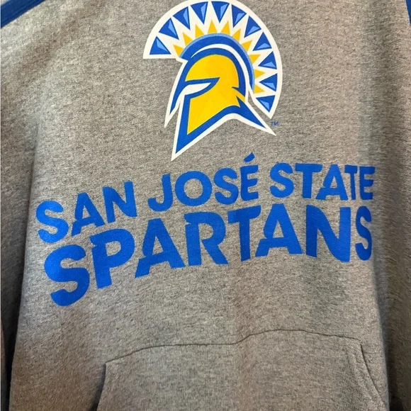 EUC San Jose State Spartans Sweatshirt hoodie W size small. No spots or flaws. - Picture 3 of 5